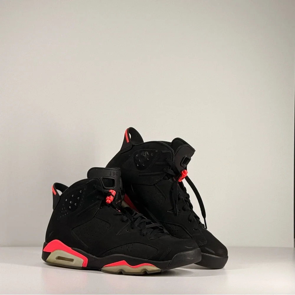 Air Jordan 6 Retro Black Infrared Men's Size 12